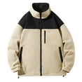 thumbnail image 1 of Mens Autumn And Winter Fashion Casual Long Sleeved Color Loose Jacket, 1 of 4