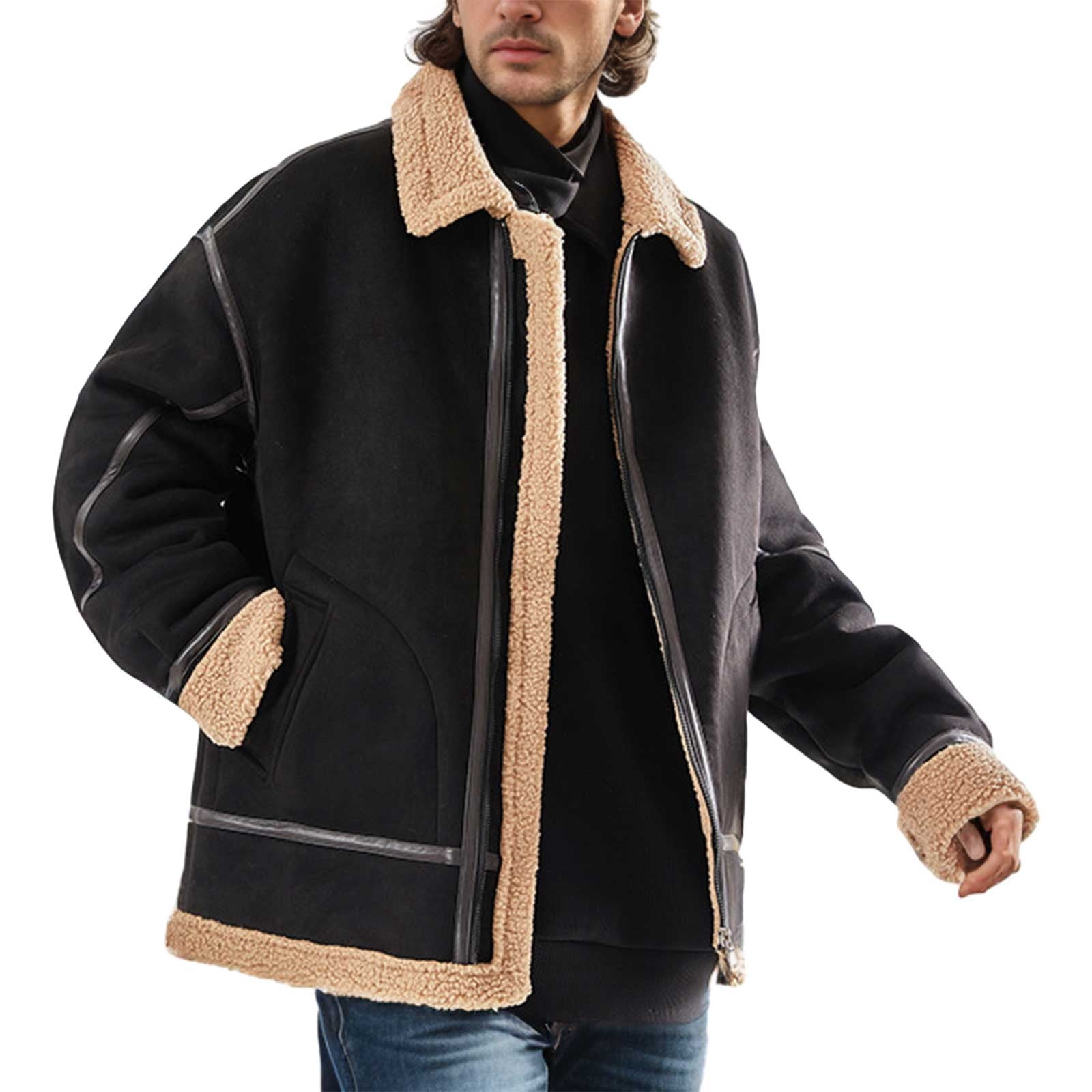 Mens-Autumn-And-Winter-Lapel-