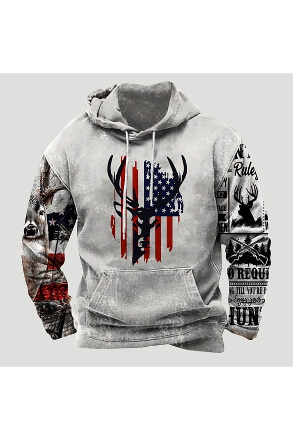 Mens Aztec Hoodies,Men's Western Aztec Sweatshirts Ethnic Print Graphic Patchwork Hoodies 2023 Casual Pullover Tops with Drawstring