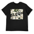 thumbnail image 1 of Mens BLEGH Daisy Flower Collection T-Shirt Black Large, 1 of 5