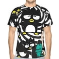 thumbnail image 1 of Mens Badtz Maru 3d Print T-Shirt Crewneck Short Sleeve Tee Shirt, 1 of 7