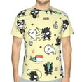 thumbnail image 1 of Mens Badtz Maru 3d Print T-Shirt Crewneck Short Sleeve Tee Shirt, 1 of 7