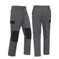 thumbnail image 1 of Mens Baggy Cargo Pants Waterproof Ripstop Tactical Pants Loose Fit Double Knee Reinforcement Work Trousers Multi Pockets, 1 of 9