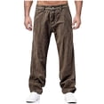 thumbnail image 1 of Mens Baggy Jeans Relaxed Fit Casual Wide Leg Y2k Loose Hip Hop Jeans Fashion Vintage Stretch Denim Pants Streetwear, 1 of 8