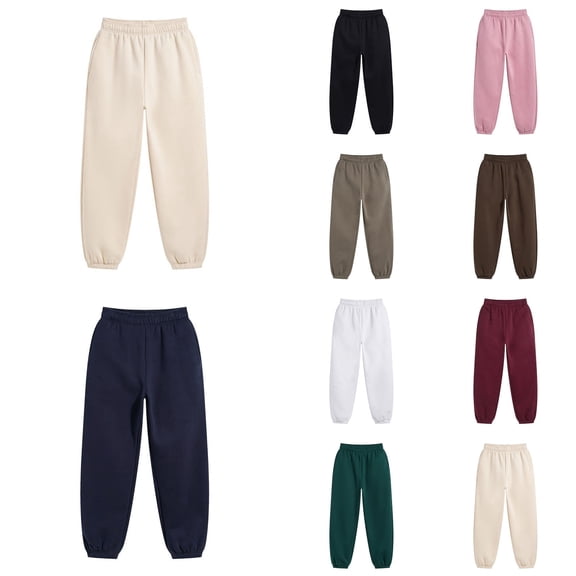 Mens Baggy Sweatpants Jogger Pants No Drawstring Relaxed Fit Spring Fall Casual Sporty Streetwear Trousers Black XXL