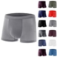 thumbnail image 1 of Mens Ball Pouch Underwear Boxers Briefs High Rise Jockstrap Bulge Enhancement Wicking Breathable Comfortable Cool Athletic Supporters for Men Oversized Size, 1 of 5