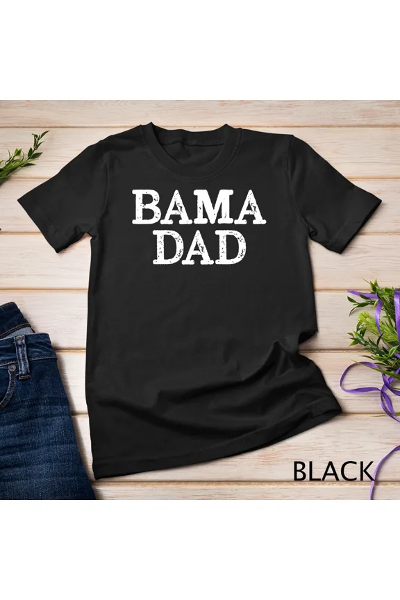 Mens Bama Dad Father Unisex Tshirt
