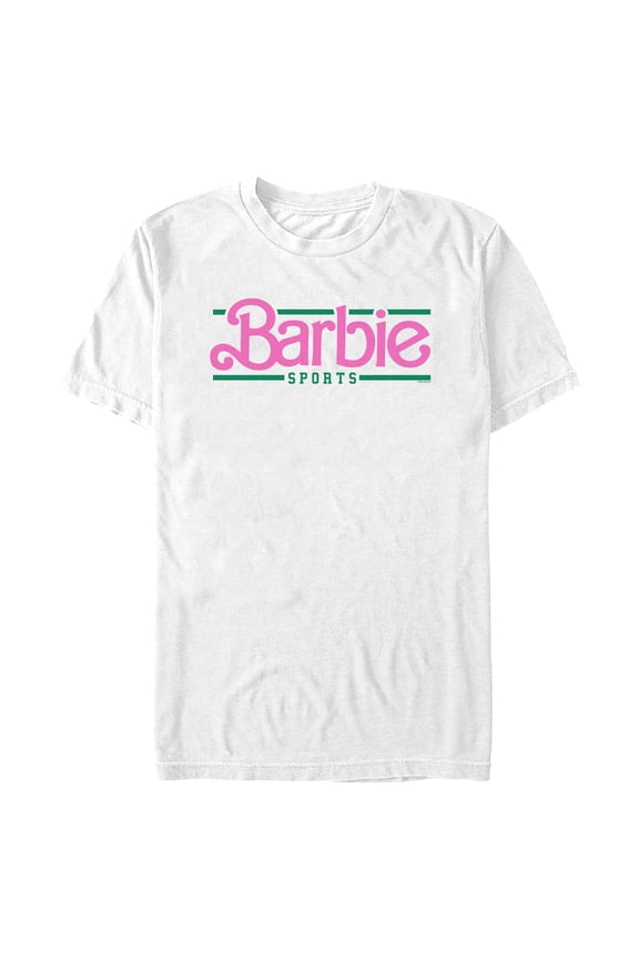 Mens Barbie Classic Sports Logo T Shirt