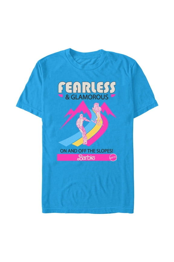 Mens Barbie Fearless And Glamorous T Shirt