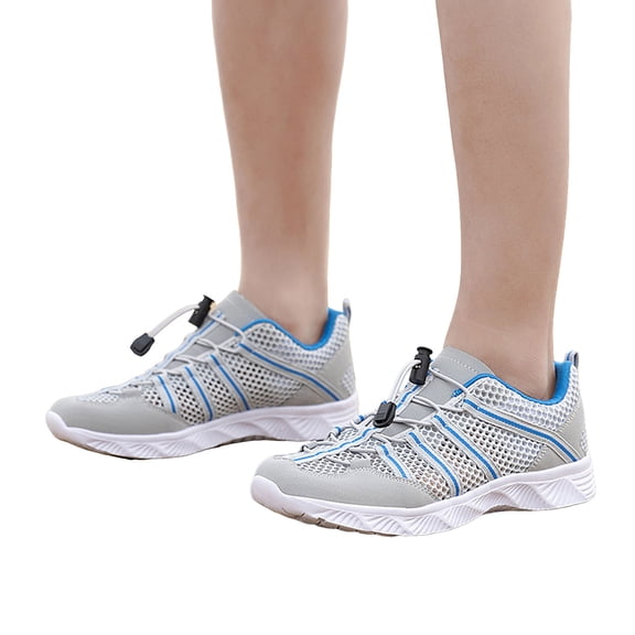 Mens Barefoot Water Shoes Quick Dry Mesh Aqua Walking Athletic Sports Sneakers for Beach Surfing Hiking Pool