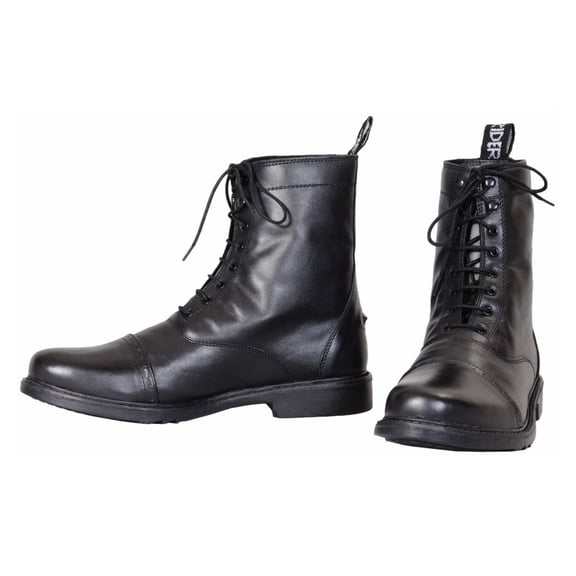 Mens Barouque Lace Up Laced Paddock Boots