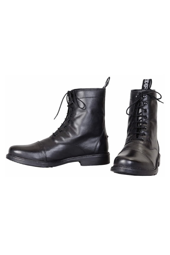 Mens Barouque Lace Up Laced Paddock Boots