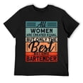 thumbnail image 1 of Mens Bartending Mixologist Barkeeper Bartender T-Shirt Black 4XL, 1 of 5