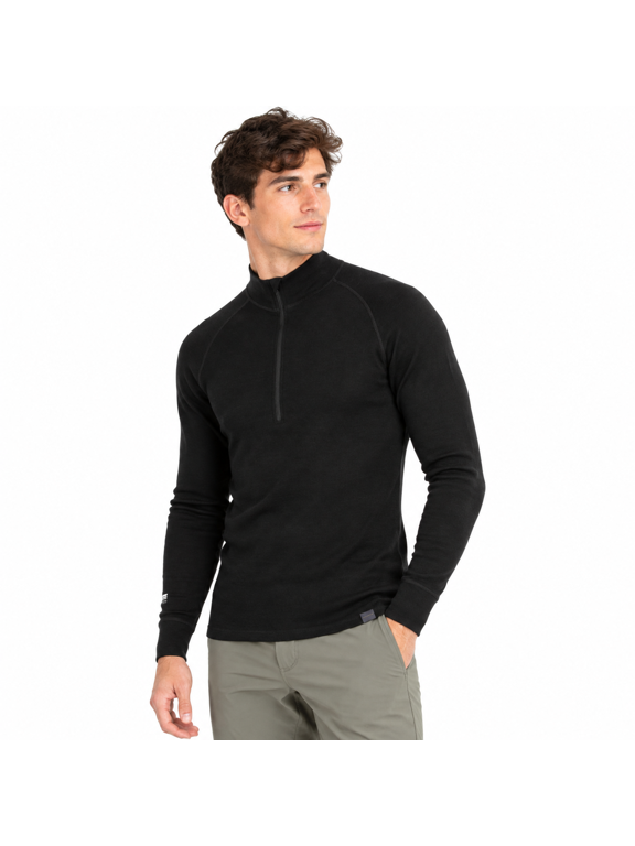Mens Base Layer Merino Midweight 250g Half Ziper For Men