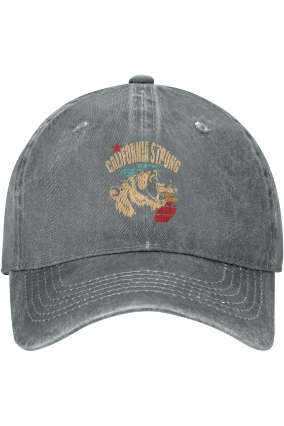 Mens Baseball Cap California Strong Retro Hat for Men Pray for California Fashionable Caps