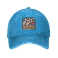 thumbnail image 1 of Mens Baseball Cap, Outdoor Casual Sports Cap Classic Curved Brim Hat - Adjustable Cowboy Hat, Cartoon Herons Birds- Blue, 1 of 8