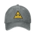 thumbnail image 1 of Mens Baseball Cap, Outdoor Casual Sports Cap Classic Curved Brim Hat - Adjustable Cowboy Hat, Halloween Clown- Gray, 1 of 8