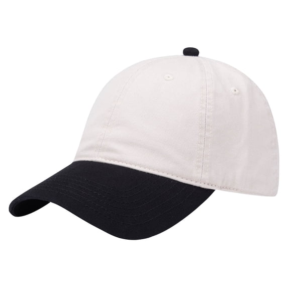 Mens Baseball Caps Color Block Baseball Cap Adjustable Casual Outdoor Sun HatSports Activities Black One Size