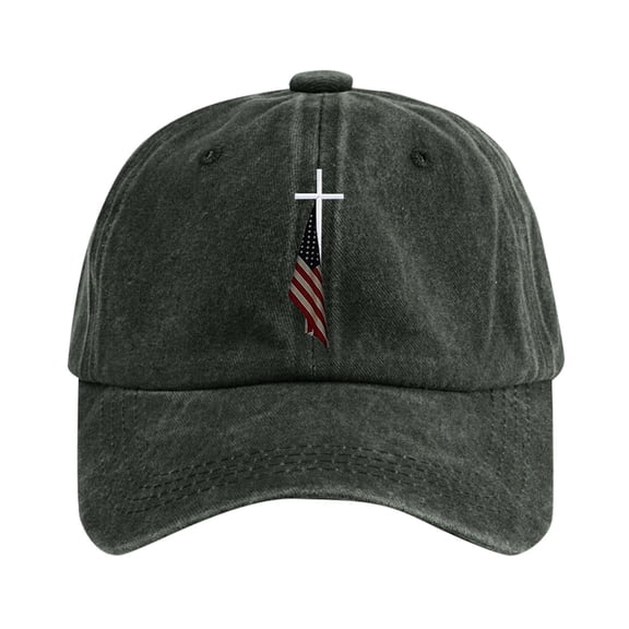 Mens Baseball Caps Couples Adjustable Washed Distressed Thickened Fall Winter Student Unisex Hat Workouts Dark Green One Size