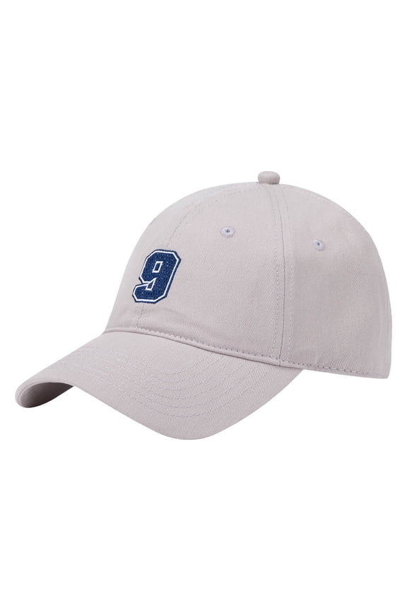 Mens Baseball Caps Deep Crown Soft Top Baseball Cap Adjustable Sun Hat For Better Coverage Grey One Size