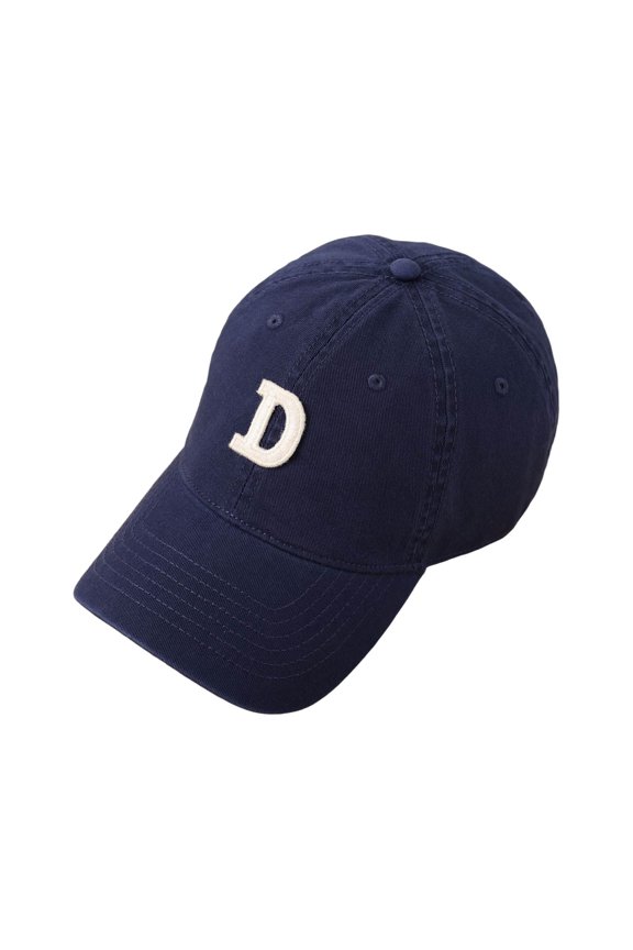 Mens Baseball Caps Letter D Baseball Cap Adjustable Sun Hat For Casual Outdoor Activities Navy One Size