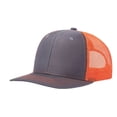 thumbnail image 1 of Mens Baseball Caps Mesh Panel Plain Baseball Cap Breathable Adjustable Sun Hat For Outdoor Sports Grey1 One Size, 1 of 3