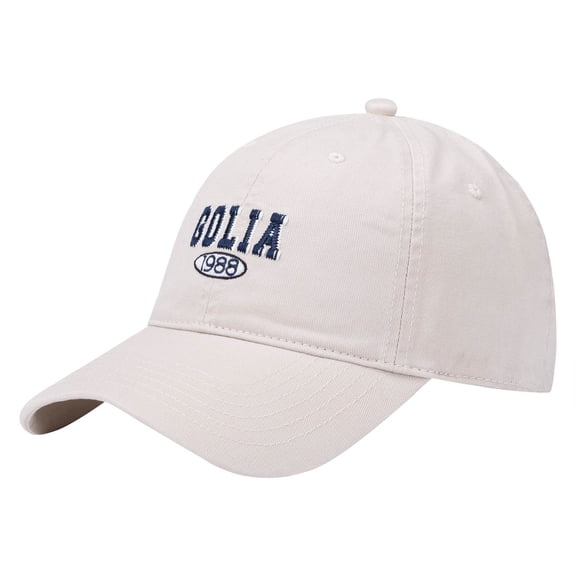 Mens Baseball Caps Plain Baseball Cap Adjustable Sun Hat For Casual Outdoor Activities Beige One Size