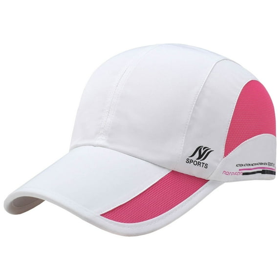 Mens Baseball Caps Stylish Baseball Cap Adjustable Sun Hat For Outdoor Sun Protection Casual Wear White One Size