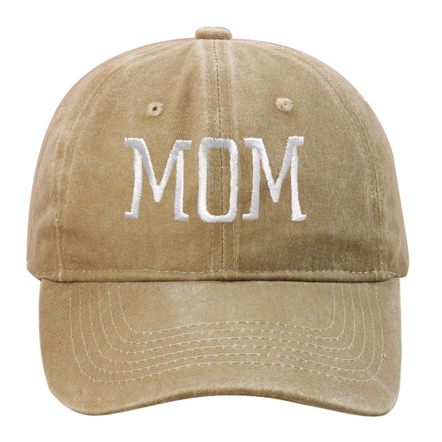 Mens Baseball Hats MOM Embroidered Baseball Cap Style Adjustable Dad Hat For Women Men