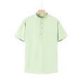 thumbnail image 1 of Mens Basic T-Shirts Short Sleeve Black Shirt Henley Shirts for Men Men's Grey Shirts Unisex T White T Shirts for Men Big and Tall, 1 of 5