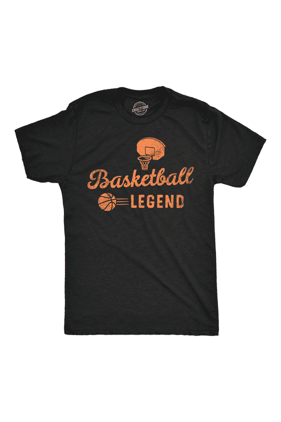 Mens Basketball Legend Funny T Shirts Sarcastic Sports Graphic Tee for Men Graphic Tees