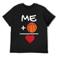 thumbnail image 1 of Mens Basketball Lover T-Shirt Black, 1 of 5