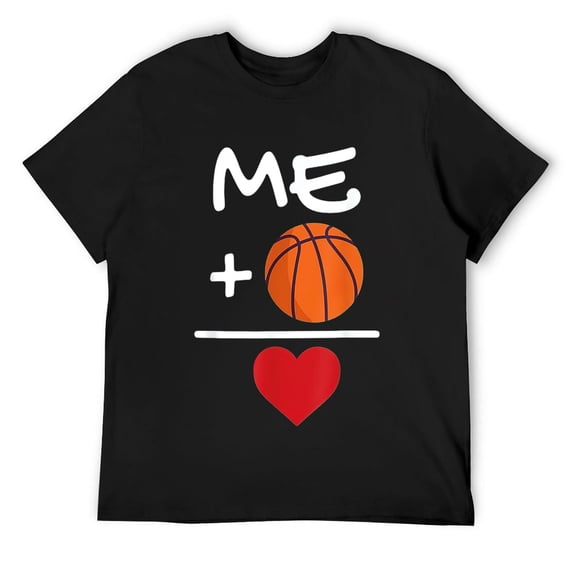 Mens Basketball Lover T-Shirt Black