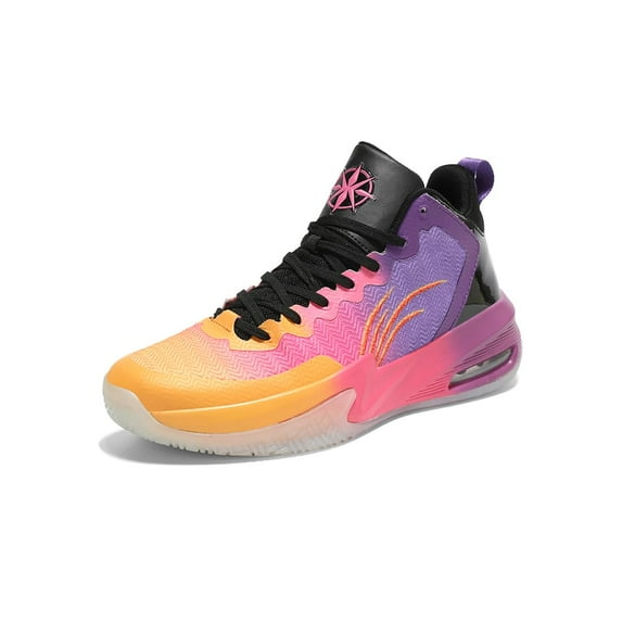 Mens Basketball Shoes Anti Slip Fashion Sneakers High Top Running Sneakers Basketball Shoes
