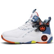 Mens Basketball Shoes, Youth Basketball Sneakers, Anti Slip Basketball Trainers Sports Shoes for Men Indoor and Outdoor