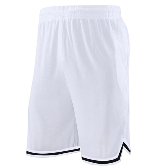 Mens Basketball Shorts with Zipper Pocket 11 Inch Mesh Breathable Athletic Shorts Summer Sports Workout Trunks