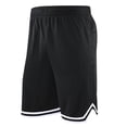 thumbnail image 1 of Mens Basketball Shorts with Zipper Pocket 11 Inch Mesh Breathable Athletic Shorts Summer Sports Workout Trunks, 1 of 2