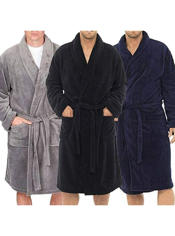 Mens Flannel Robes