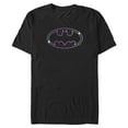 thumbnail image 1 of Mens Batman Colorful Shimmer Logo T Shirt, 1 of 5