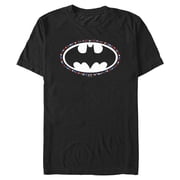 Mens Batman Patriotic Stars Logo T Shirt