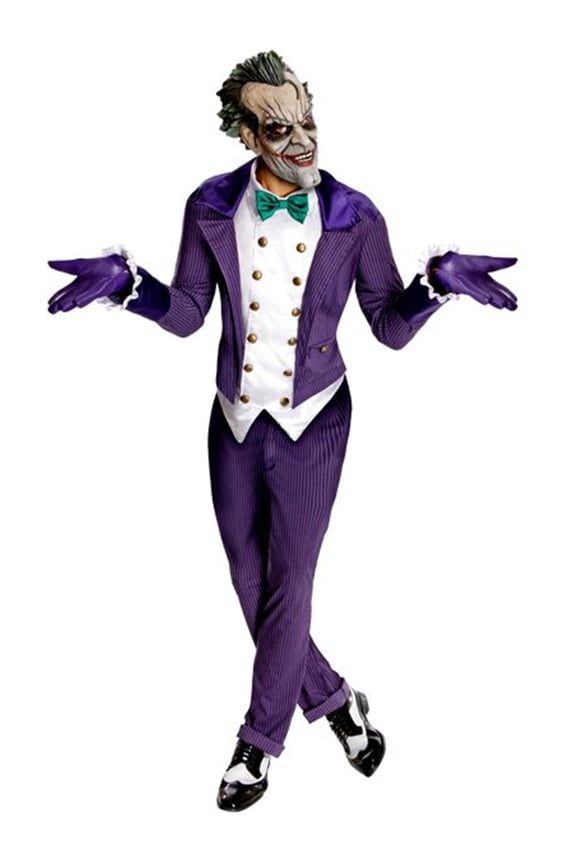 DC Arkham City The Joker Costume for Adults by Rubies, Men's One Size