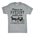 thumbnail image 1 of Mens Be Patient with me Im From The 1900s with Horse Drawn Carriage Funny T Shirt Vintage Sarcastic Shirt for Guys Graphic Tees, 1 of 9