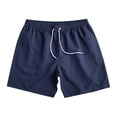 thumbnail image 1 of Mens Beach Shorts, Men's Swim Trunks Quick Dry Bathing Suit Swimming Board Shorts Mesh Lining Beach Swimwear M-3XL, 1 of 5