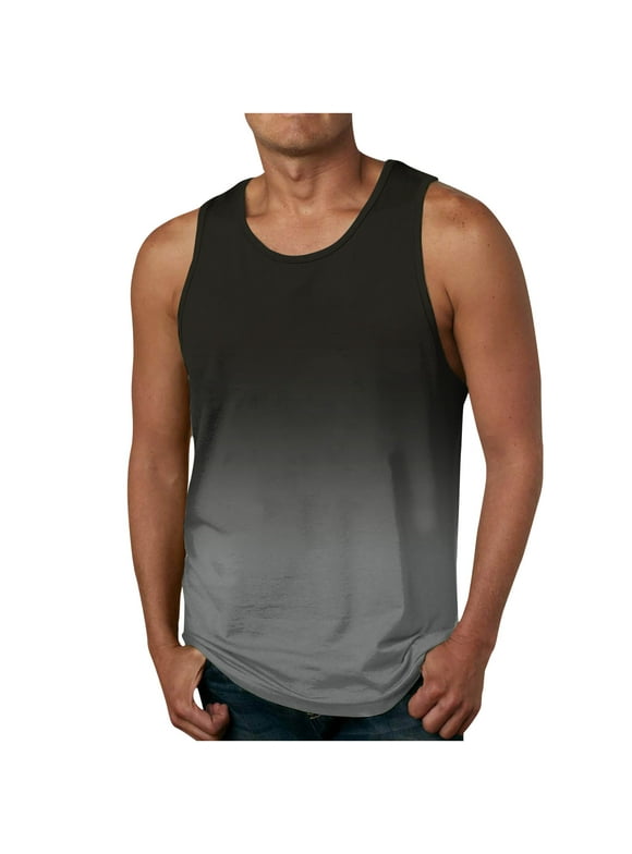 Mens Novelty Tanks Tops Anime Shirts