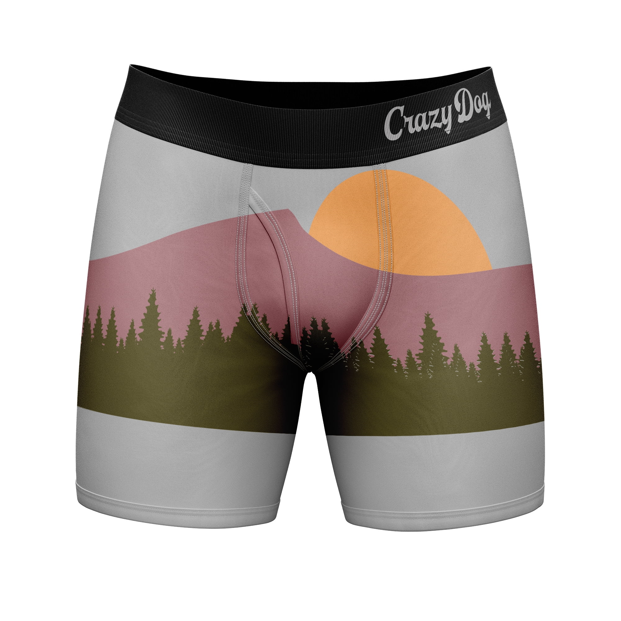 Mens Bear Cheeks Boxer Briefs Funny Novelty Underwear Sarcasm Hilarious