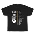 Mens Beard Measurement Size Chart Beard Length Funny Growth Chart T ...