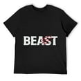 thumbnail image 1 of Mens Beast T-Shirt Black, 1 of 5