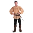 thumbnail image 1 of Mens Beige Medieval Shirt, 1 of 2
