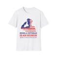 thumbnail image 1 of Mens Being a veteran is an honor being a dad priceless, 1 of 5