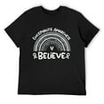 thumbnail image 1 of Mens Believe | Encephalitis Awareness Month Shirt | Encephalitis T-Shirt Black Medium, 1 of 5